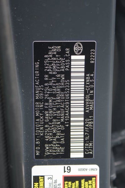 2026 Toyota Camry LE