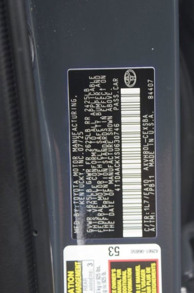 2025 Toyota Camry SE