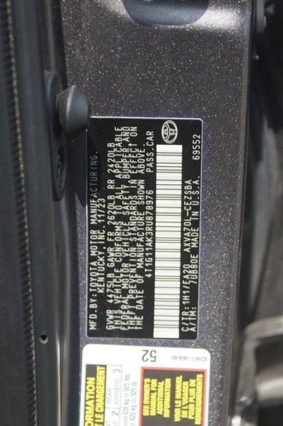 2024 Toyota Camry SE