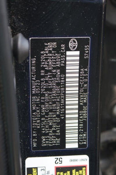 2023 Toyota Camry SE