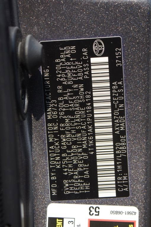 2023 Toyota Camry XSE