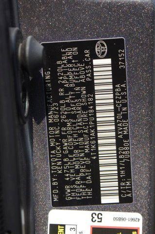 2023 Toyota Camry XSE