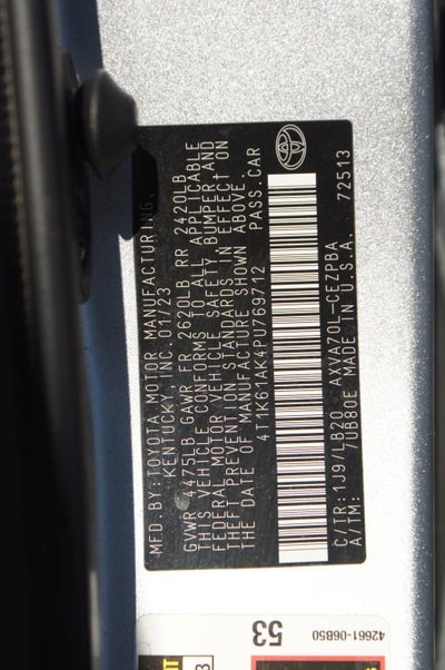 2023 Toyota Camry XSE