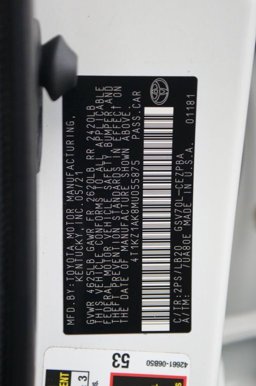 2021 Toyota Camry XSE V6