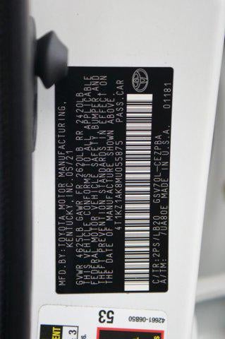 2021 Toyota Camry XSE V6