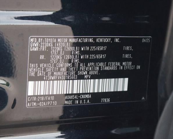 2025 Toyota RAV4 Hybrid XLE