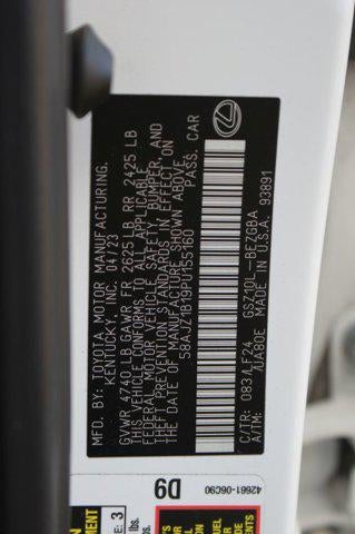 2023 Lexus ES ES 350 F SPORT Handling