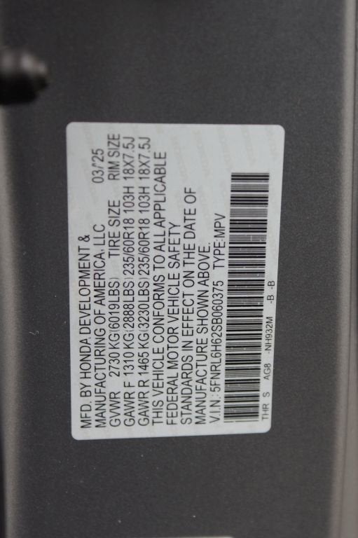 2025 Honda Odyssey EX-L