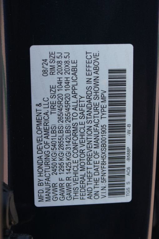 2025 Honda Passport EX-L