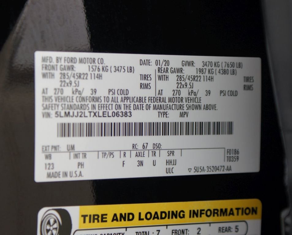 2020 Lincoln Navigator Reserve