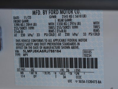 2024 Lincoln Nautilus Reserve