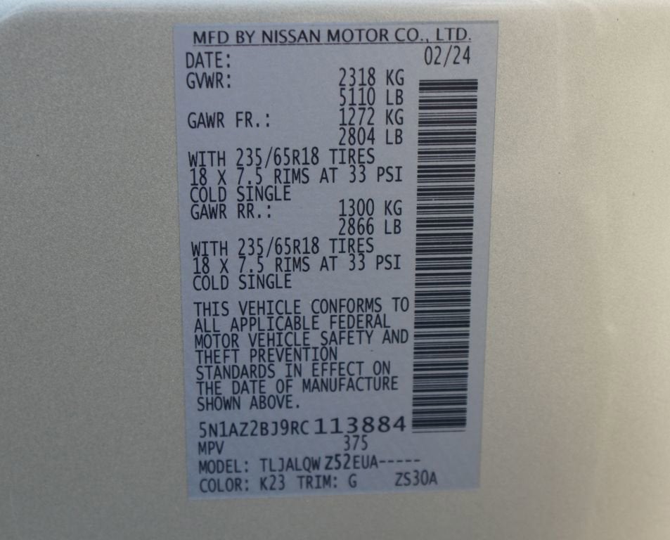 2024 Nissan Murano SV