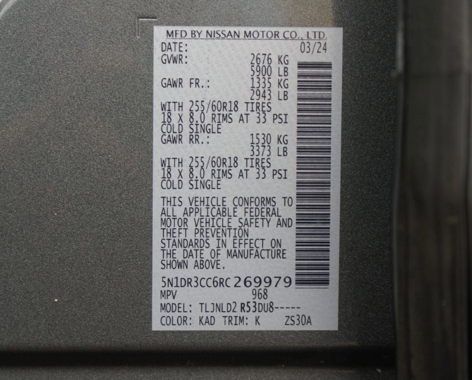 2024 Nissan Pathfinder SL