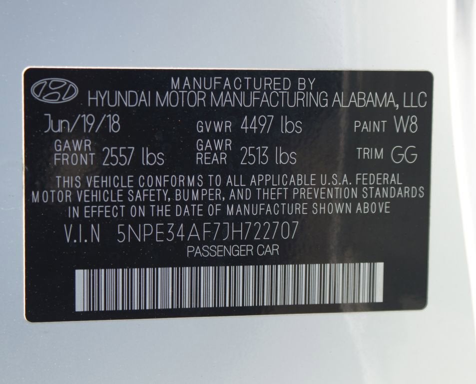 2018 Hyundai Sonata Limited