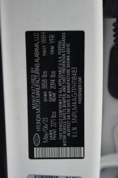 2023 Hyundai Elantra SEL