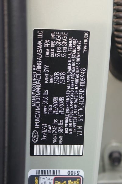 2024 Hyundai Santa Cruz SEL