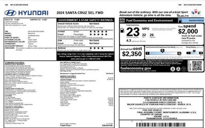 2024 Hyundai Santa Cruz SEL