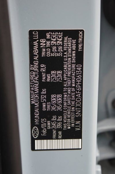 2023 Hyundai Santa Cruz SEL Premium