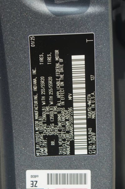 2025 Toyota Grand Highlander Platinum