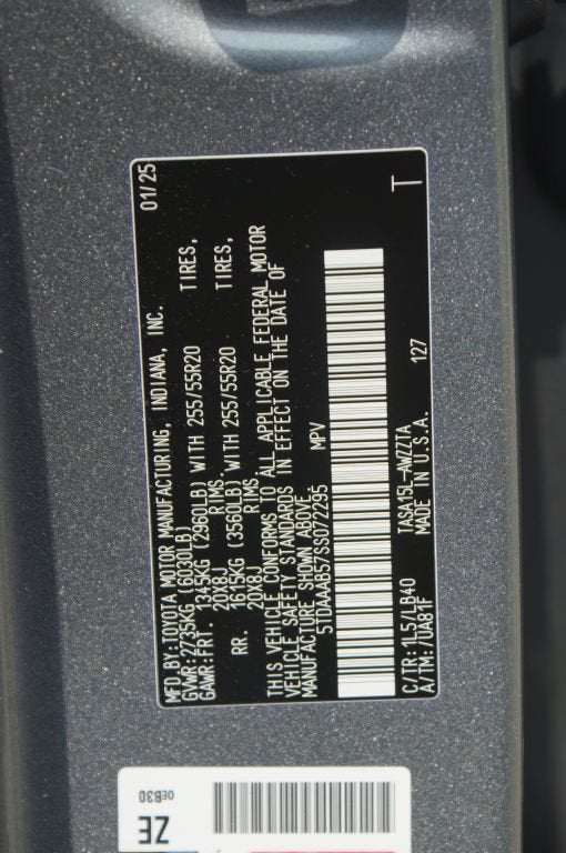 2025 Toyota Grand Highlander Platinum