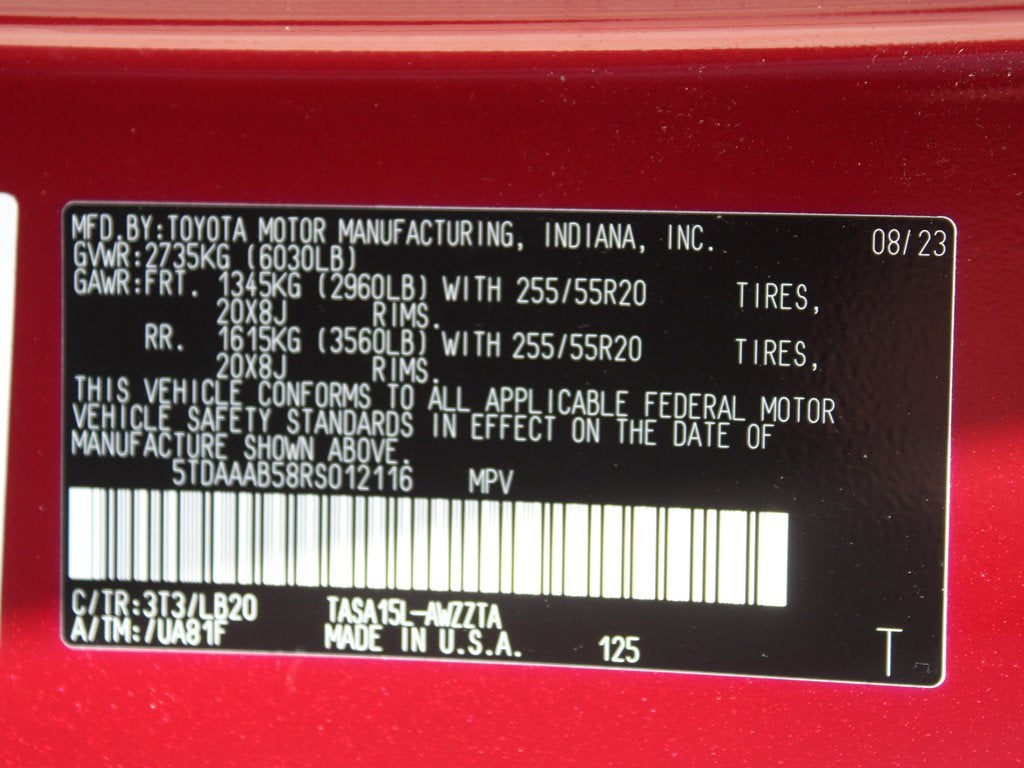 2024 Toyota Grand Highlander Platinum