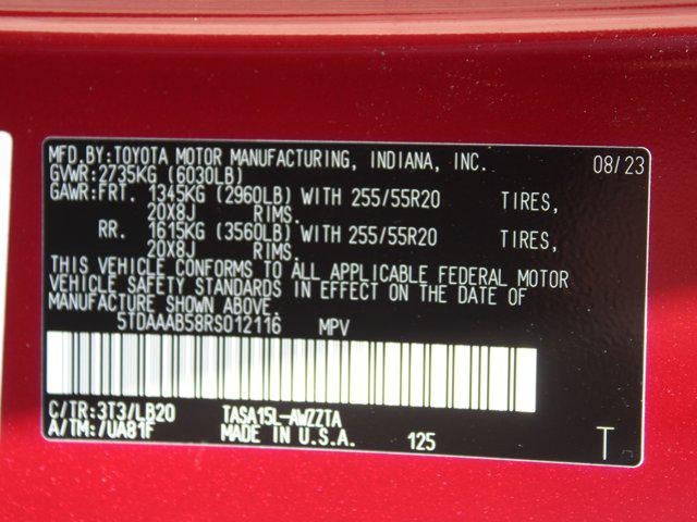 2024 Toyota Grand Highlander Platinum