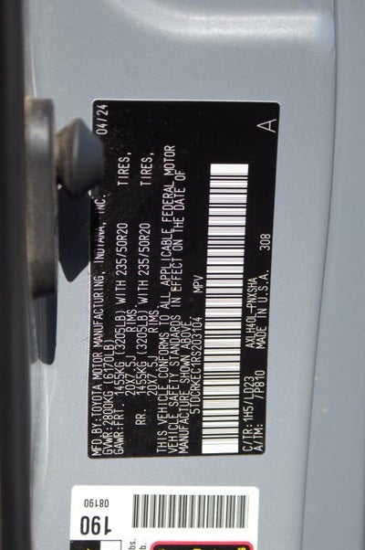 2024 Toyota Sienna XSE