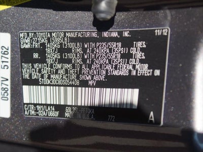 2013 Toyota Sienna Ltd