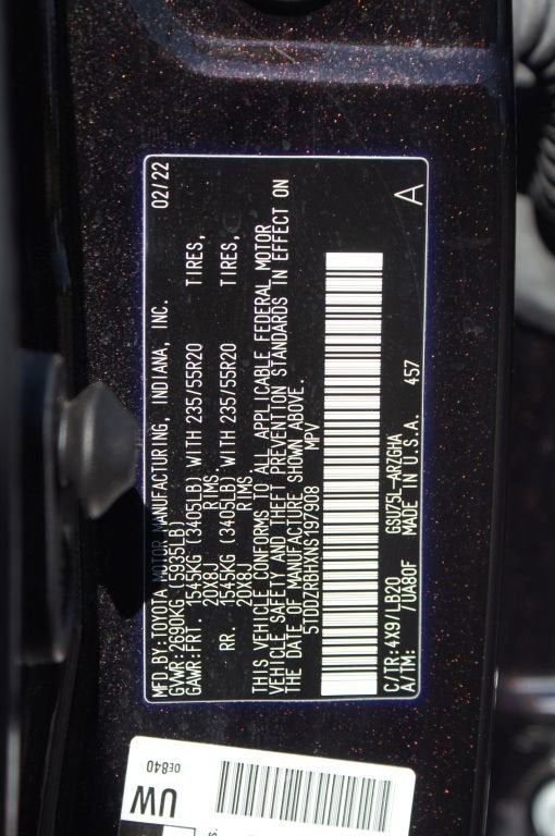 2022 Toyota Highlander Limited