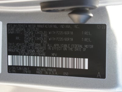 2024 Toyota Sienna Platinum