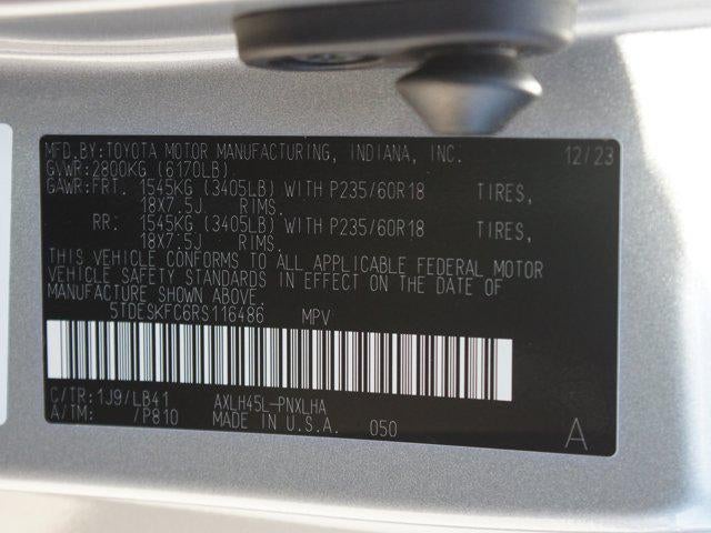 2024 Toyota Sienna Platinum