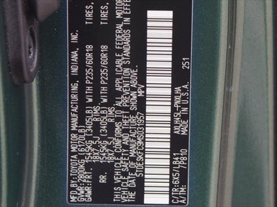 2021 Toyota Sienna Platinum