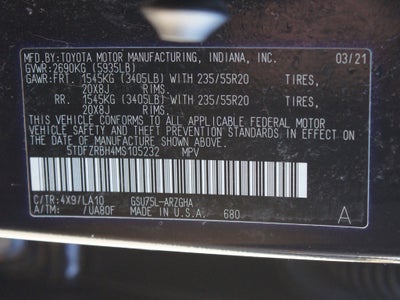 2021 Toyota Highlander Platinum