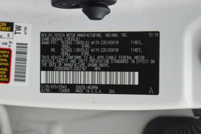 2020 Toyota Highlander XLE