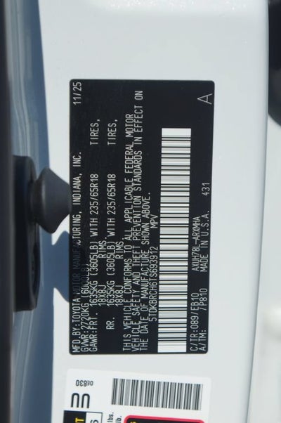 2026 Toyota Highlander Hybrid XLE