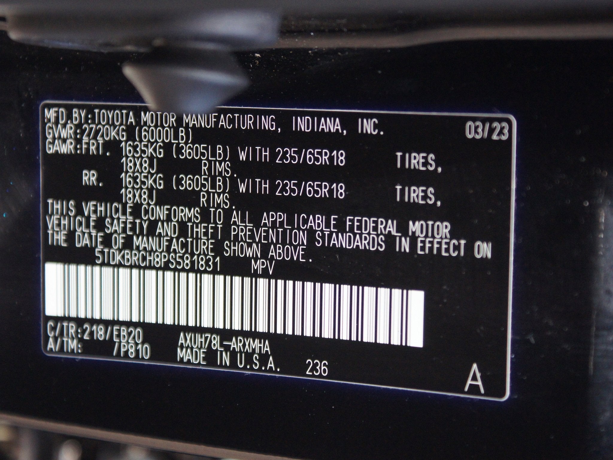 2023 Toyota Highlander Hybrid XLE