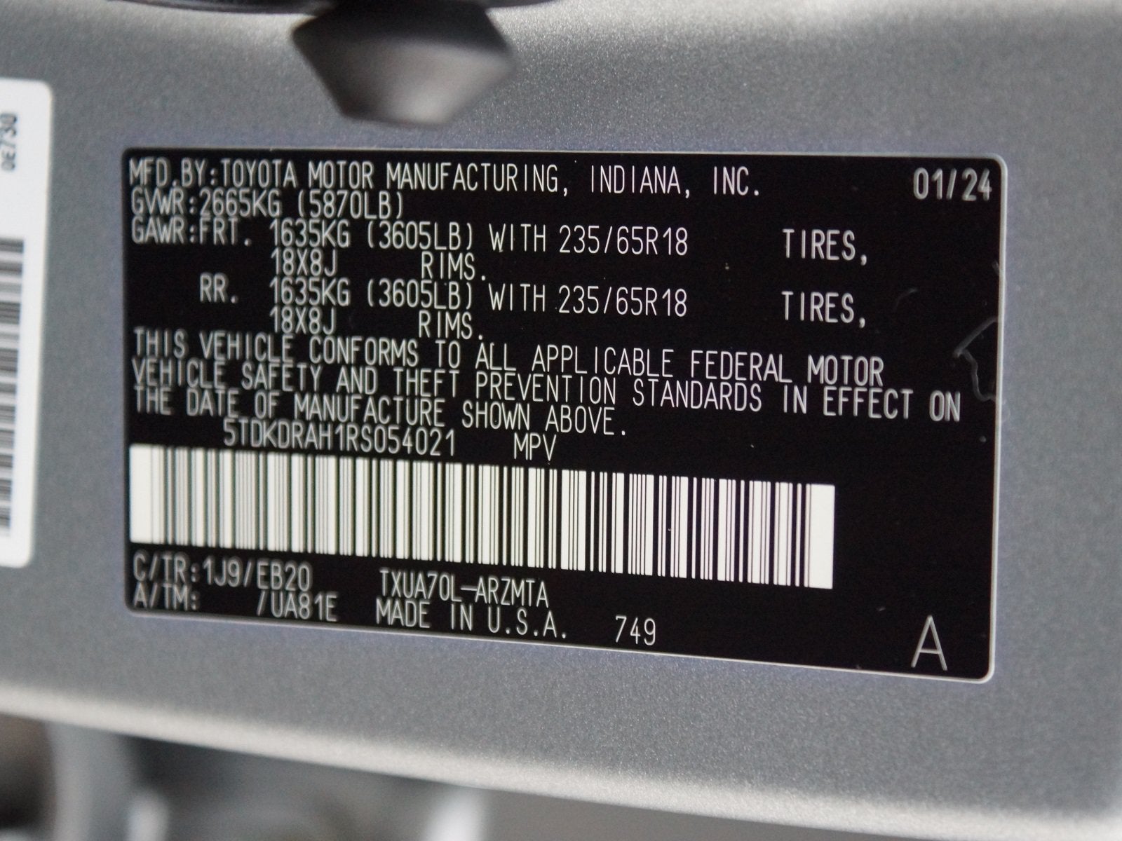 2024 Toyota Highlander XLE
