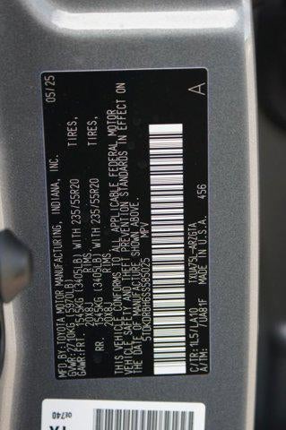 2025 Toyota Highlander Platinum