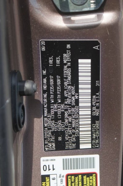 2020 Toyota Sienna LE