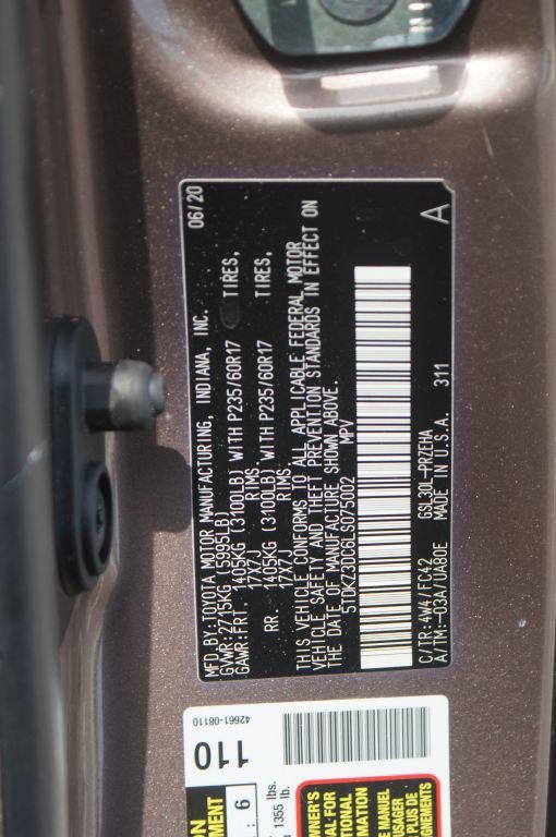 2020 Toyota Sienna LE