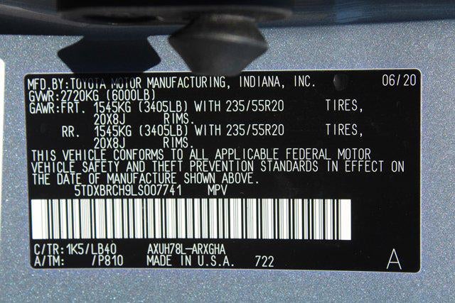 2020 Toyota Highlander Hybrid Limited