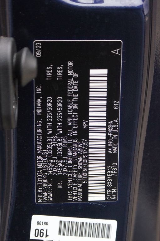 2023 Toyota Sienna XSE