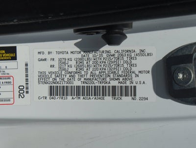 2006 Toyota Tacoma Base