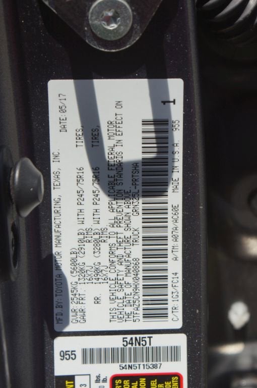 2017 Toyota Tacoma SR5