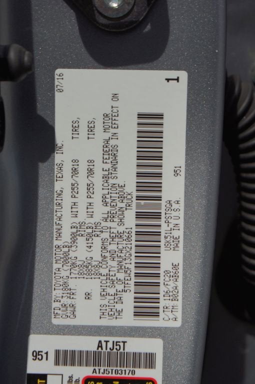 2016 Toyota Tundra 2WD Truck SR5