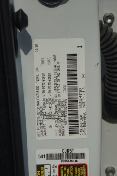 2021 Toyota Tundra 2WD SR5