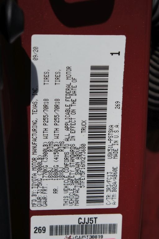 2021 Toyota Tundra 2WD SR5