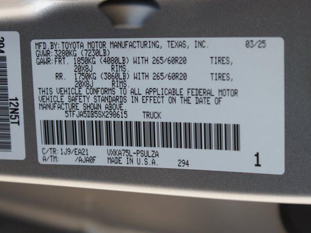 2025 Toyota Tundra 4WD Limited