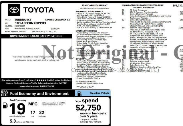 2022 Toyota Tundra 4WD Limited