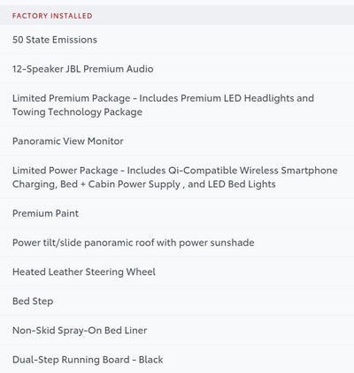 2024 Toyota Tundra 4WD Limited Hybrid